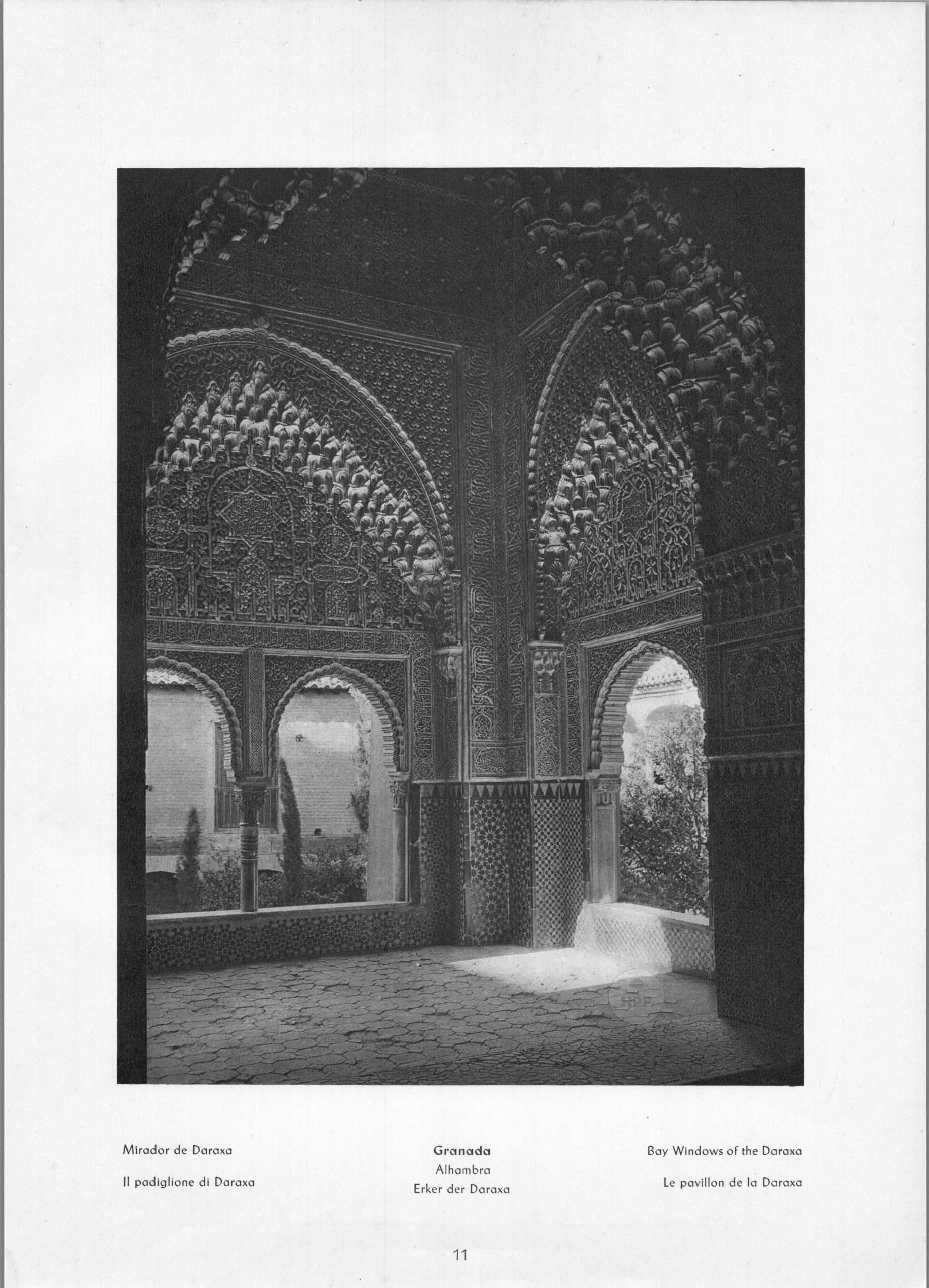 Granada Alhambra - Bay Windows of the Daraxa