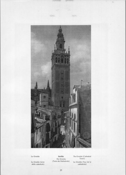 Photo 031: Sevilla Giralda – The Giralda (Cathedral Tower)