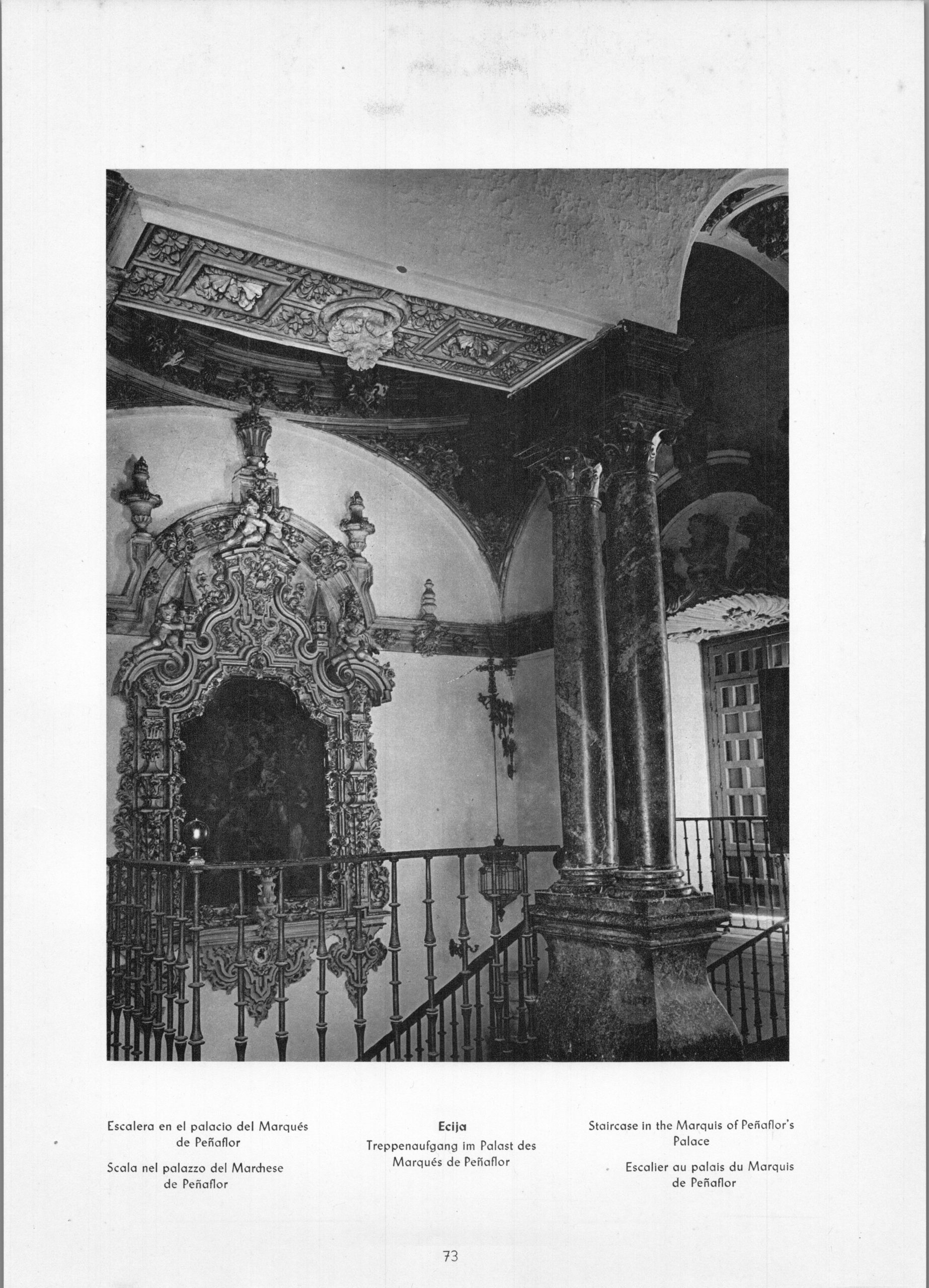 Ecija Marquis of Peñaflors's Palace - Staircase