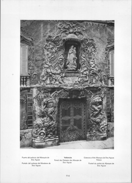 Photo 114: Valencia – Gateway of the Marquis de Dos Aguas Palace