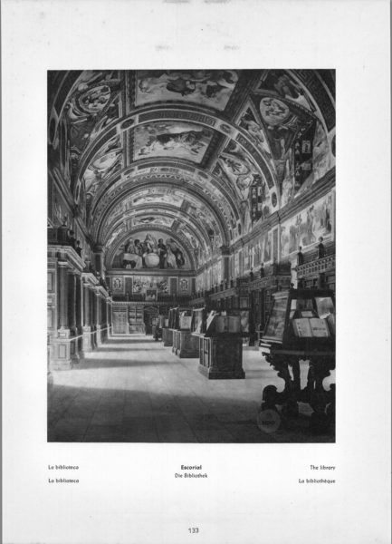 Photo 133: Escorial – The library