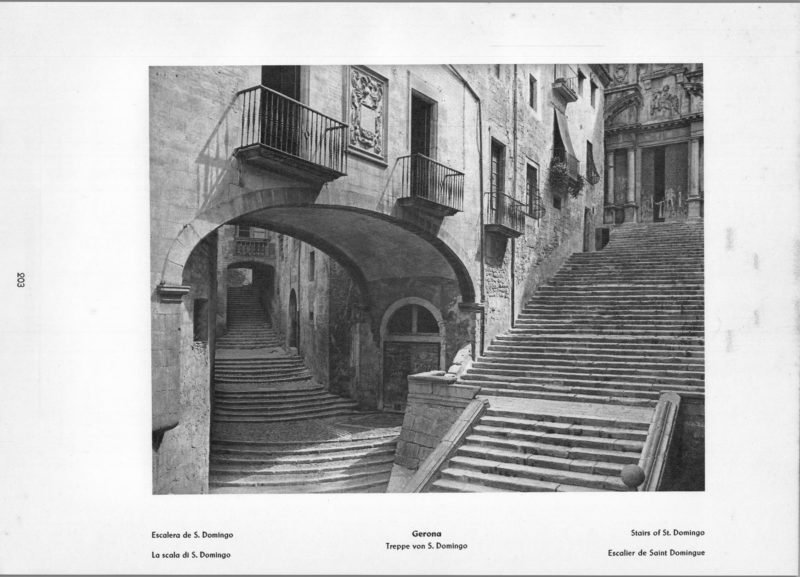 Photo 203: Gerona – Stairs of St. Domingo